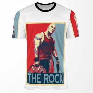Dwayne Johnson All-over-print T-shirt