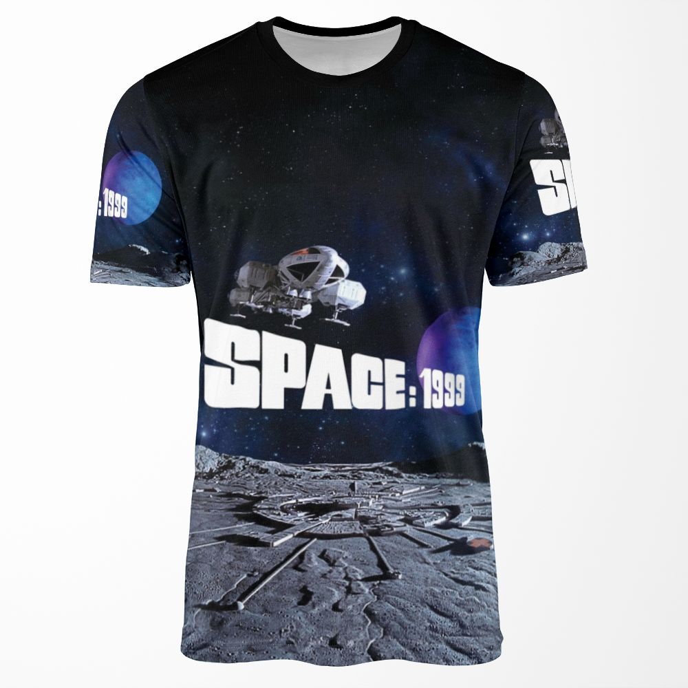 Eagle Over Alpha With Planet 1 All-over-print T-shirt