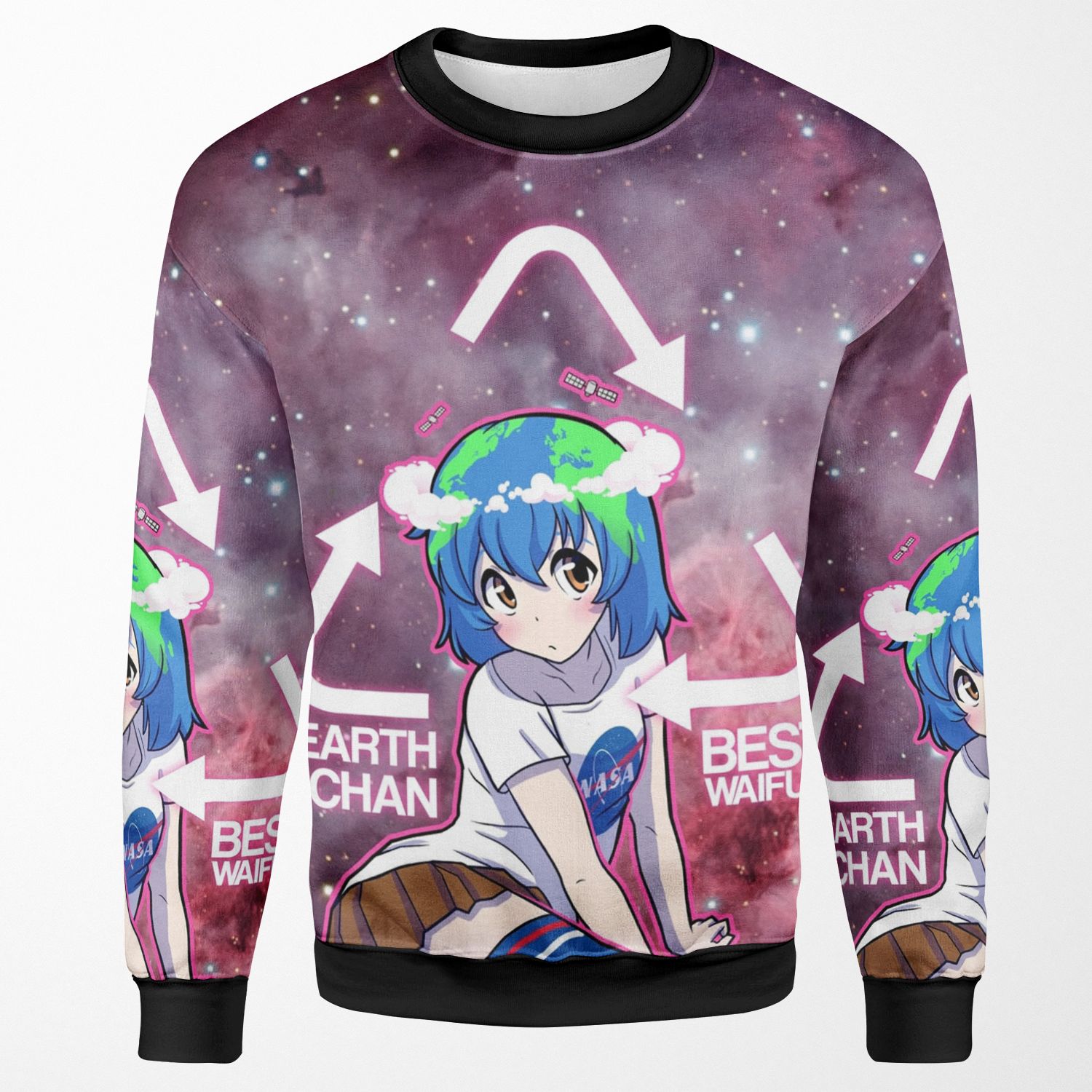 Earth Chan All-over-print Unisex Sweatshirt