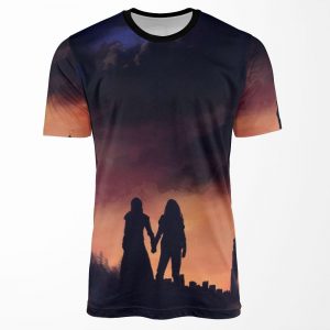 Earth Meets The Sky All-over-print T-shirt