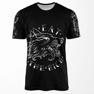 Eat The Rich All-over-print T-shirt