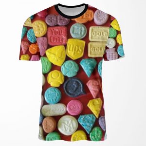 Ecstasy Tabs All-over-print T-shirt