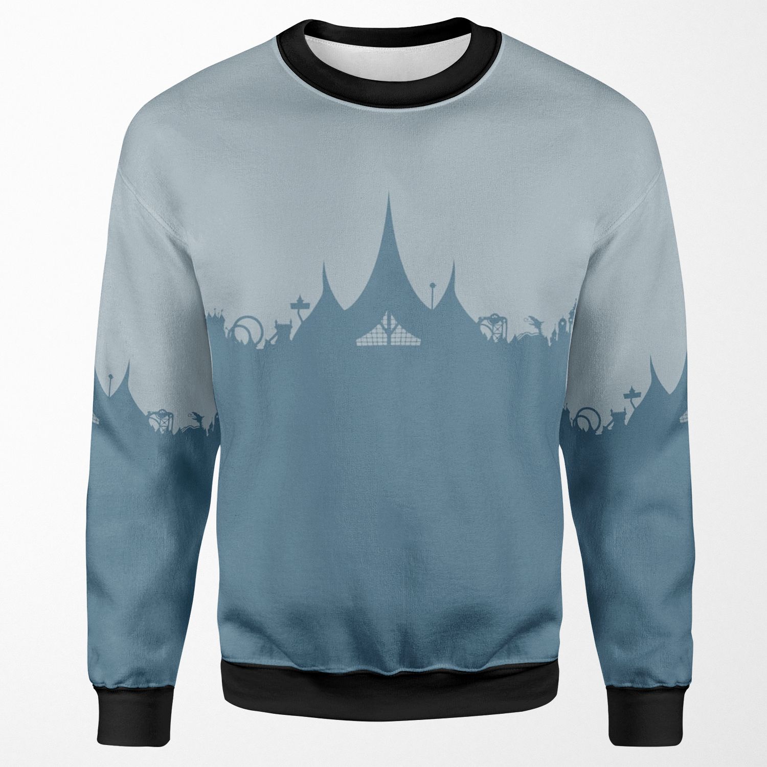Efteling Shilloutte All-over-print Unisex Sweatshirt