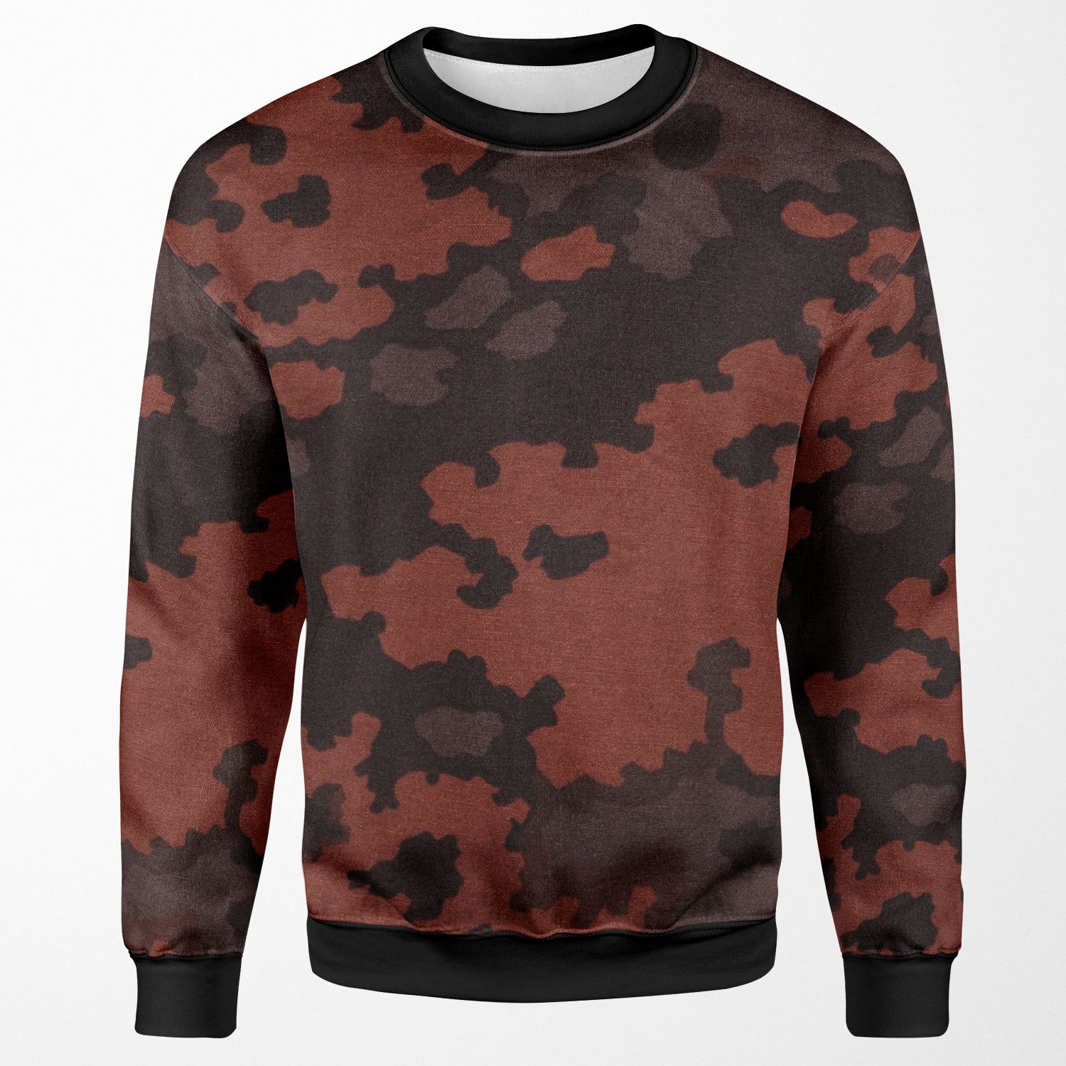 Eichenlaubmuster Autumn Ss Dotted German Ww2 Camouflage All-over-print Unisex Sweatshirt