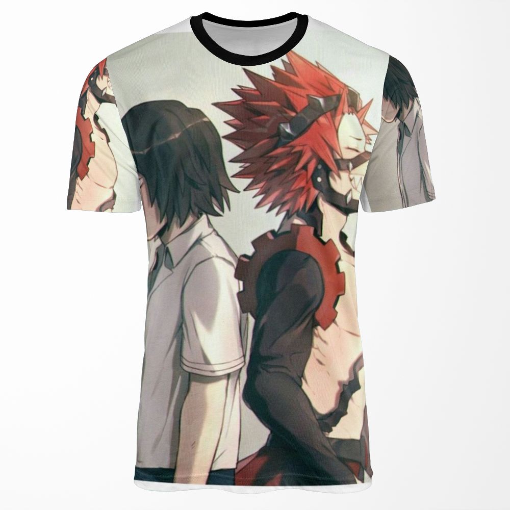 Eijiro Kirishima Red Riot All-over-print T-shirt