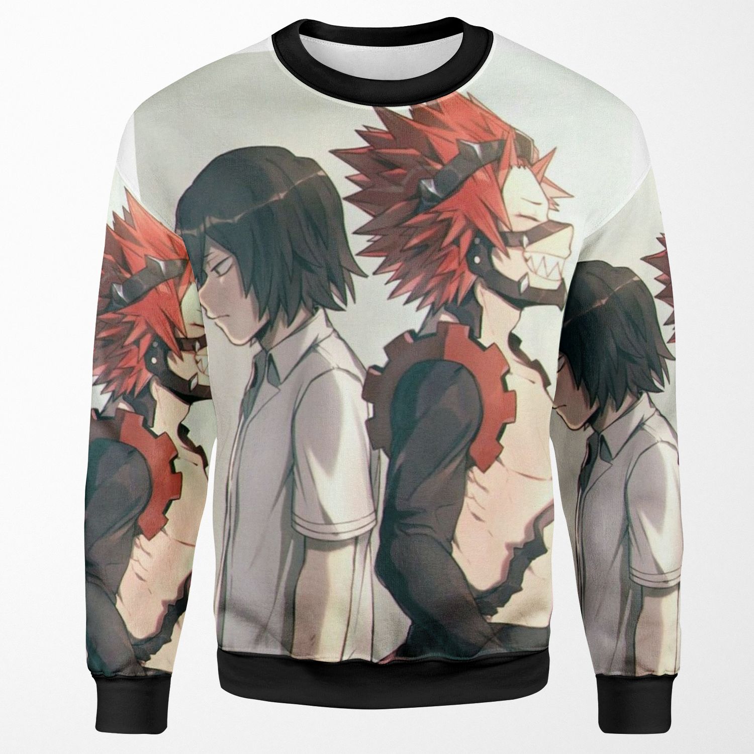 Eijiro Kirishima Red Riot All-over-print Unisex Sweatshirt