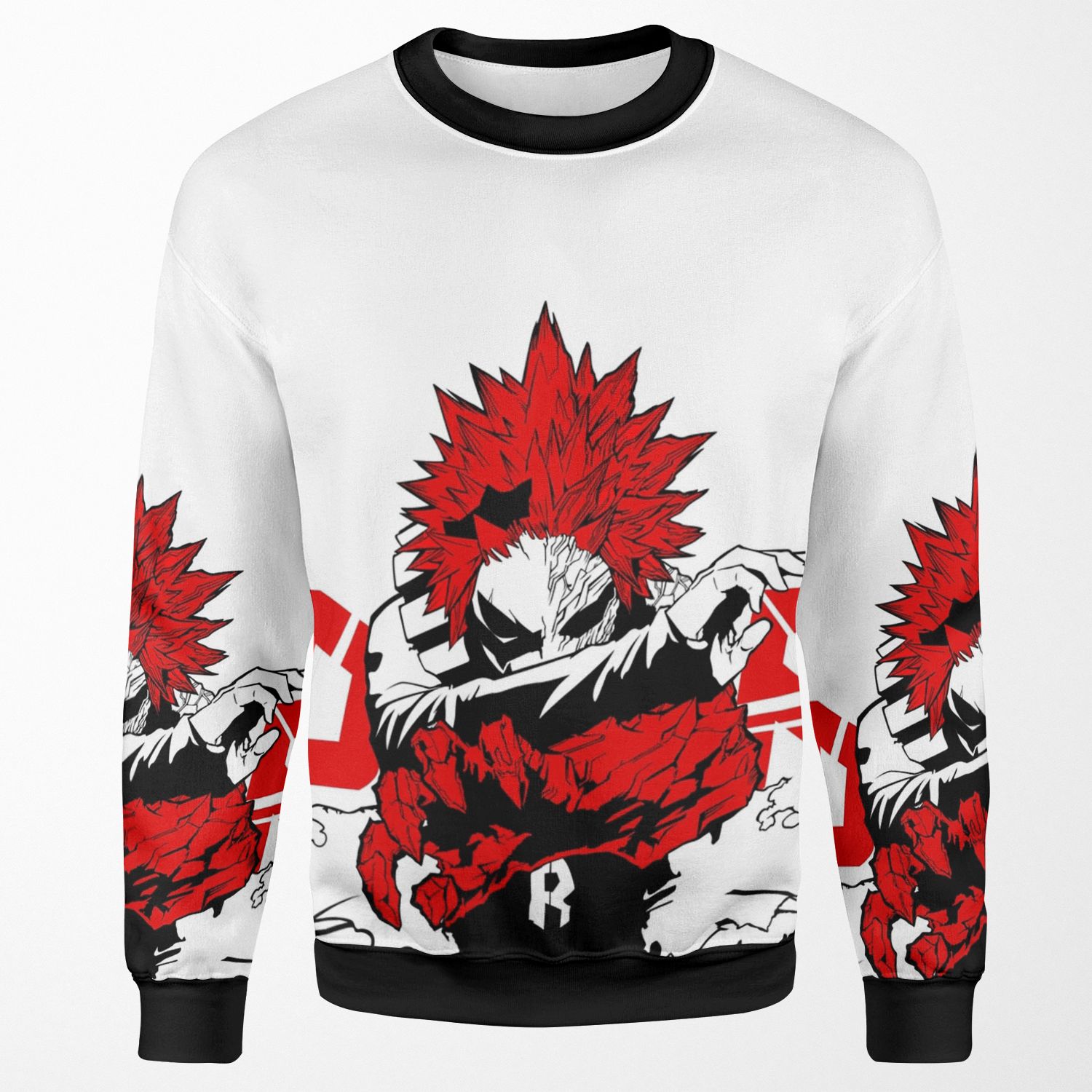 Eijiro Red Riot Kirishima My Hero Academia All-over-print Unisex Sweatshirt