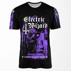Electric Wizard Legalise It All-over-print T-shirt