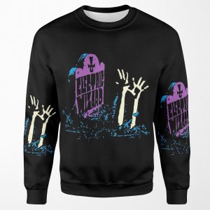 Electric Wizard Tombstone All-over-print Unisex Sweatshirt