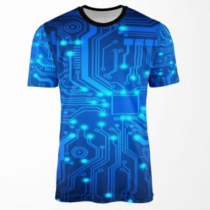 Electronic Circuit All-over-print T-shirt