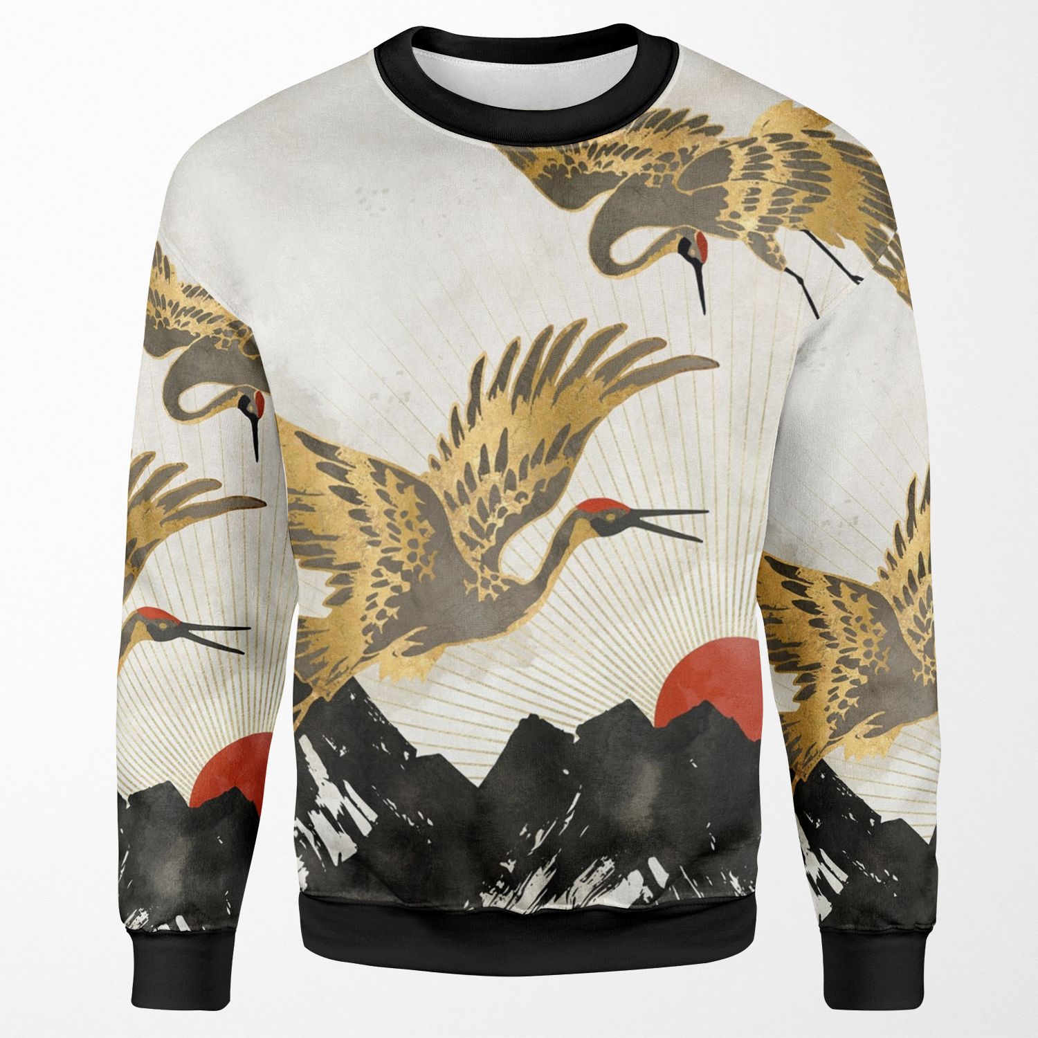Elegant Flight Ii All-over-print Unisex Sweatshirt