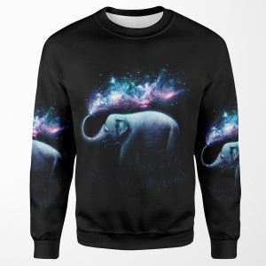 Elephant Splash All-over-print Unisex Sweatshirt