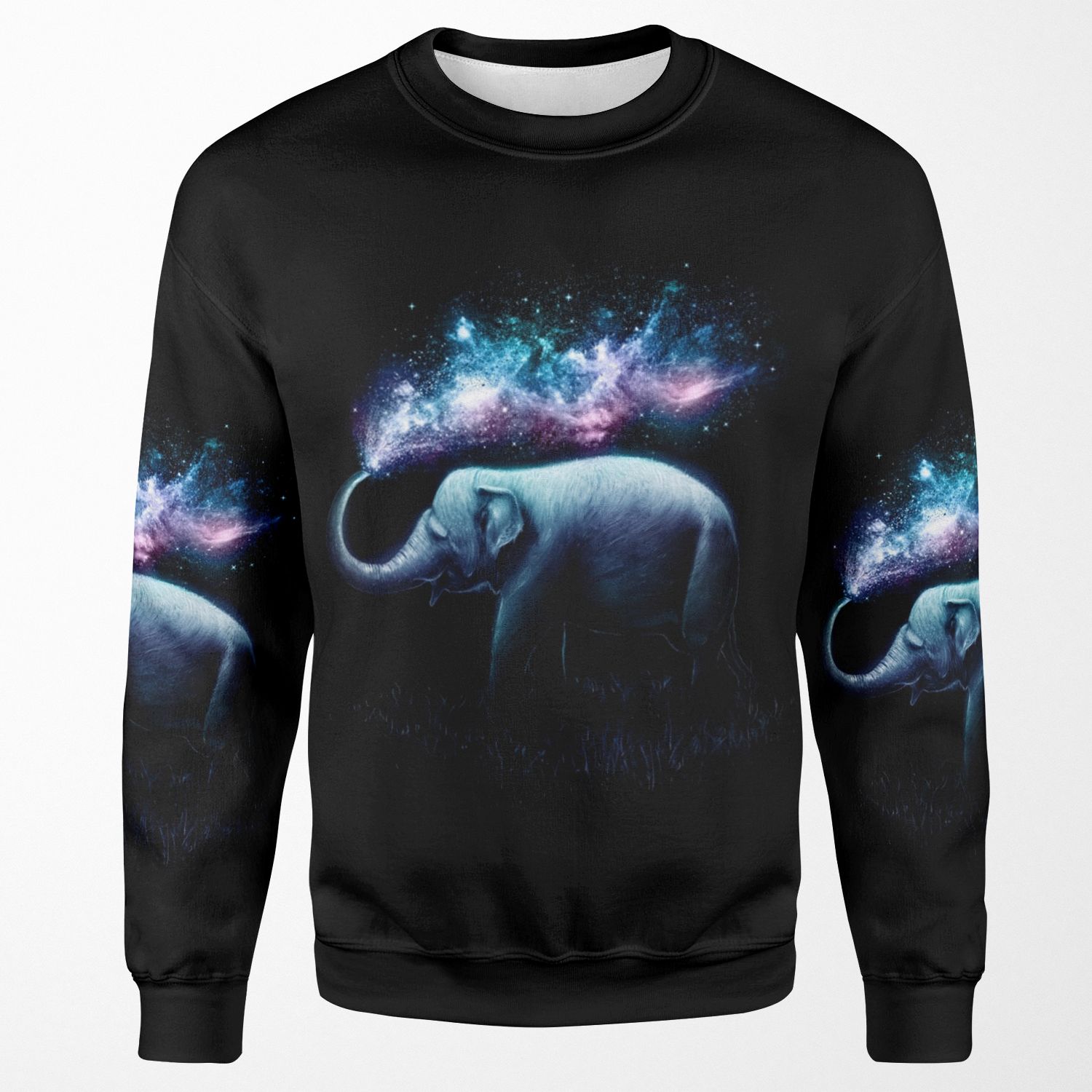 Elephant Splash All-over-print Unisex Sweatshirt