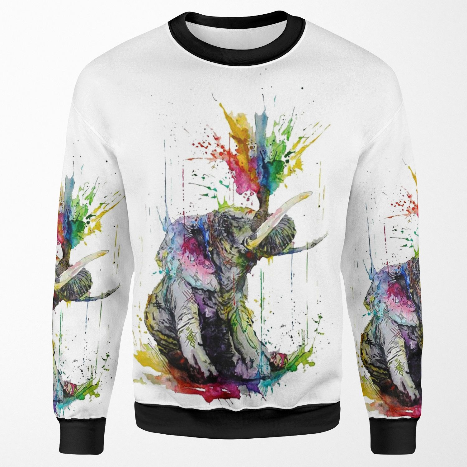 Elephant All-over-print Unisex Sweatshirt