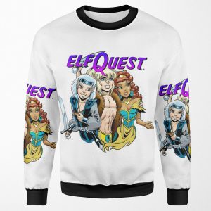 Elfquest Modern Trio All-over-print Unisex Sweatshirt
