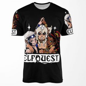 Elfquest Retro Trio All-over-print T-shirt