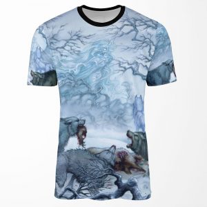 Elfquest Wolf Mother Timmain All-over-print T-shirt