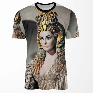 Elizabeth Taylor As Cleopatra All-over-print T-shirt