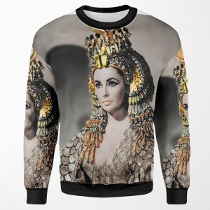 Elizabeth Taylor As Cleopatra All-over-print Unisex Sweatshirt