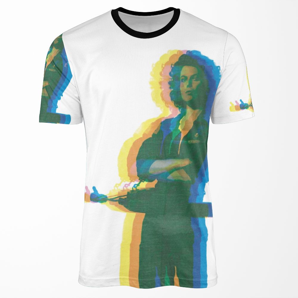 Ellen Ripley Bringing The 70 S Back 2 0 All-over-print T-shirt