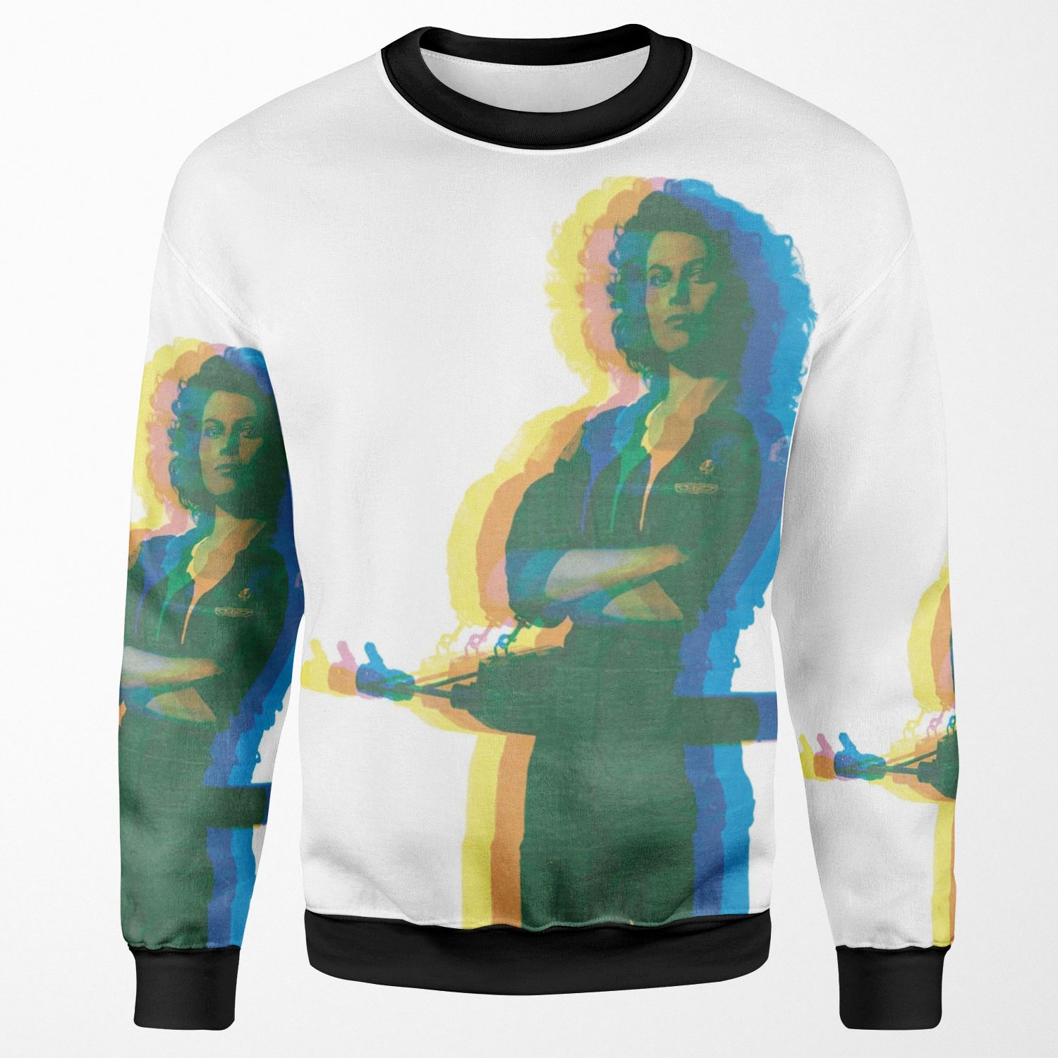Ellen Ripley Bringing The 70 S Back 2 0 All-over-print Unisex Sweatshirt