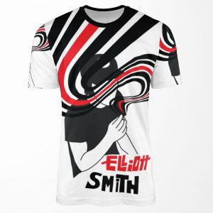 Elliott Smith Either 8 All-over-print T-shirt