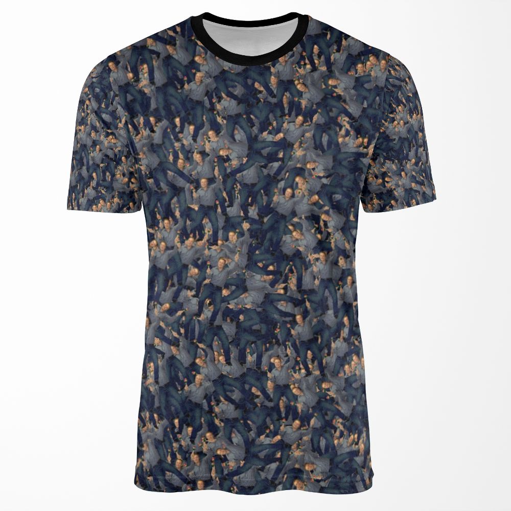 Elon Musk Dancing In 2002 Pattern All-over-print T-shirt