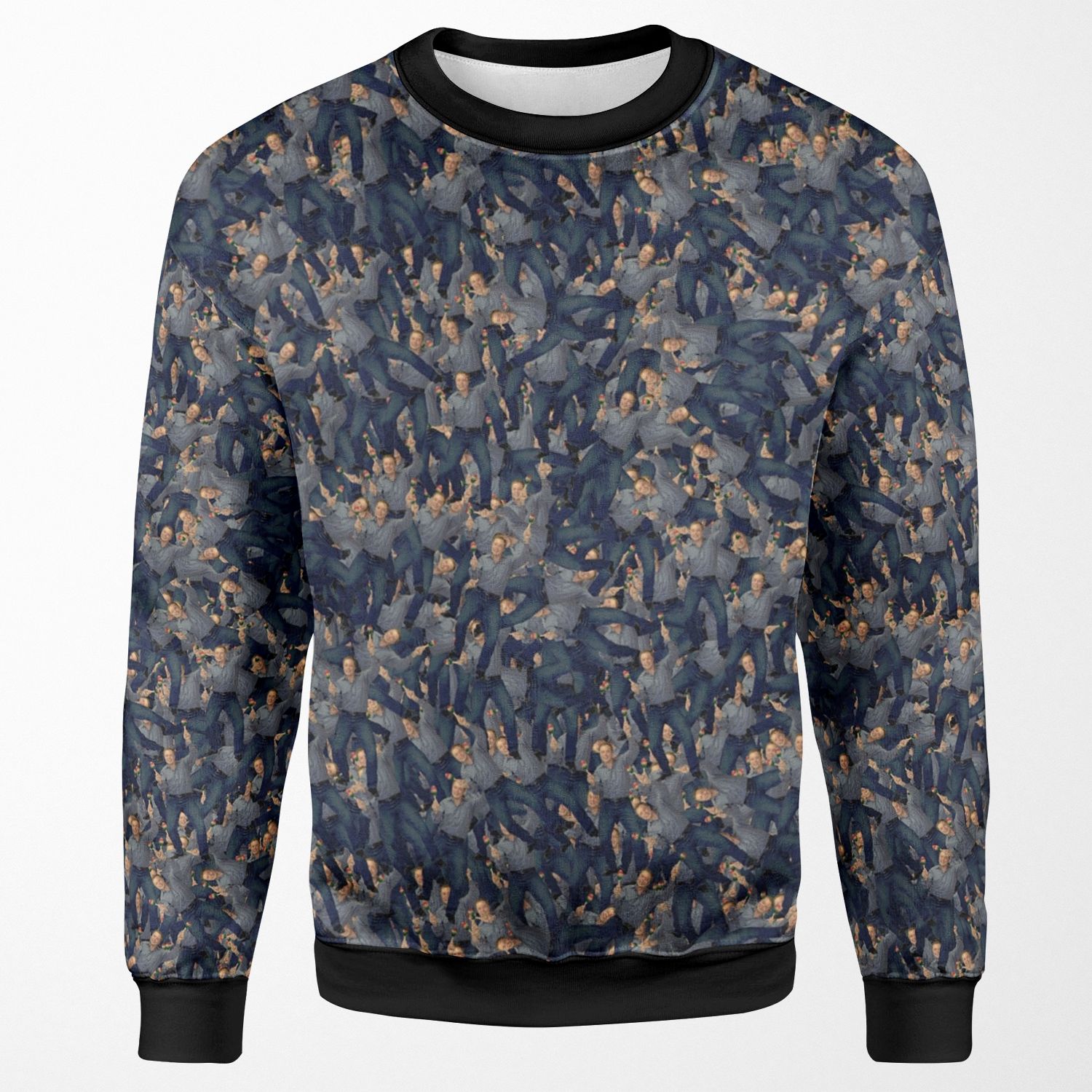 Elon Musk Dancing In 2002 Pattern All-over-print Unisex Sweatshirt