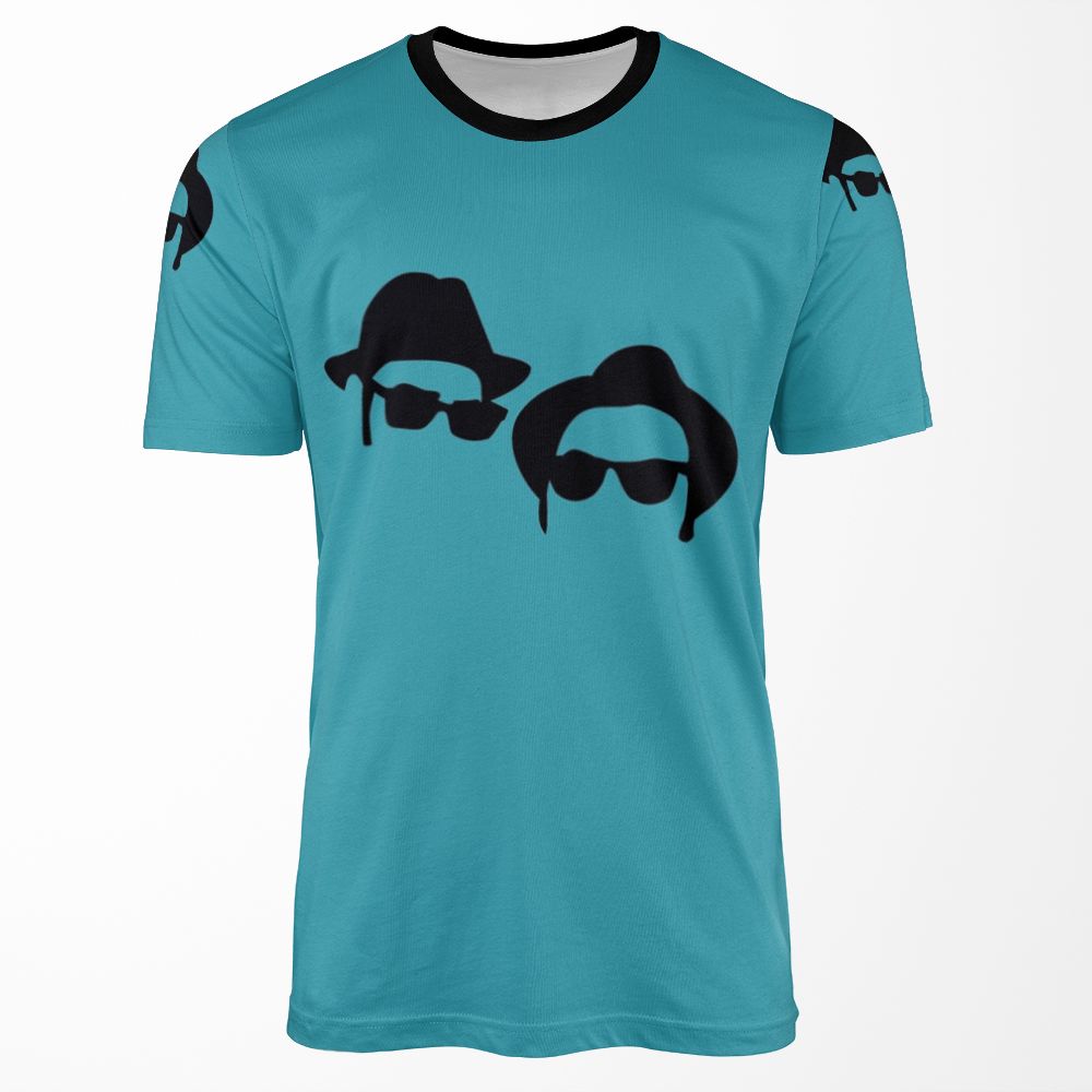 Elwood And Jake All-over-print T-shirt