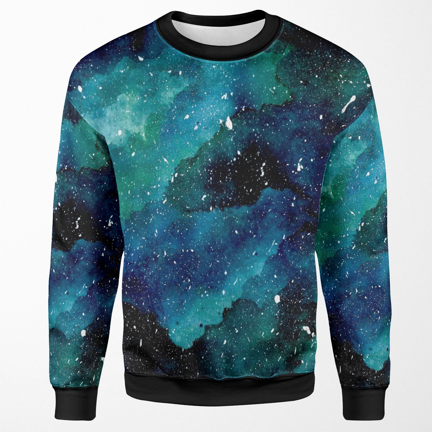 Emerald Galaxy All-over-print Unisex Sweatshirt