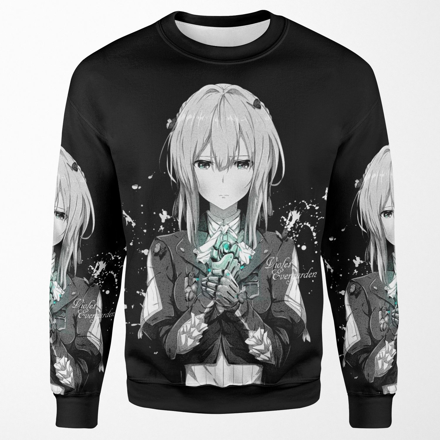 Emerald Green Eyes All-over-print Unisex Sweatshirt