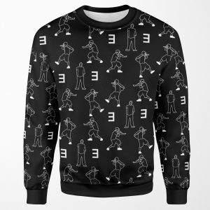 Eminem Pattern All-over-print Unisex Sweatshirt