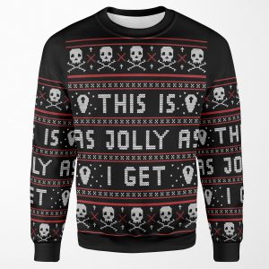 Emo Gothic Ugly Christmas Sweater All-over-print Unisex Sweatshirt