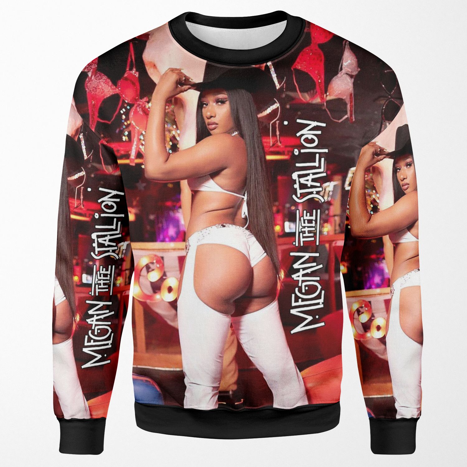 Empat Megan Thee Tour 2019 All-over-print Unisex Sweatshirt