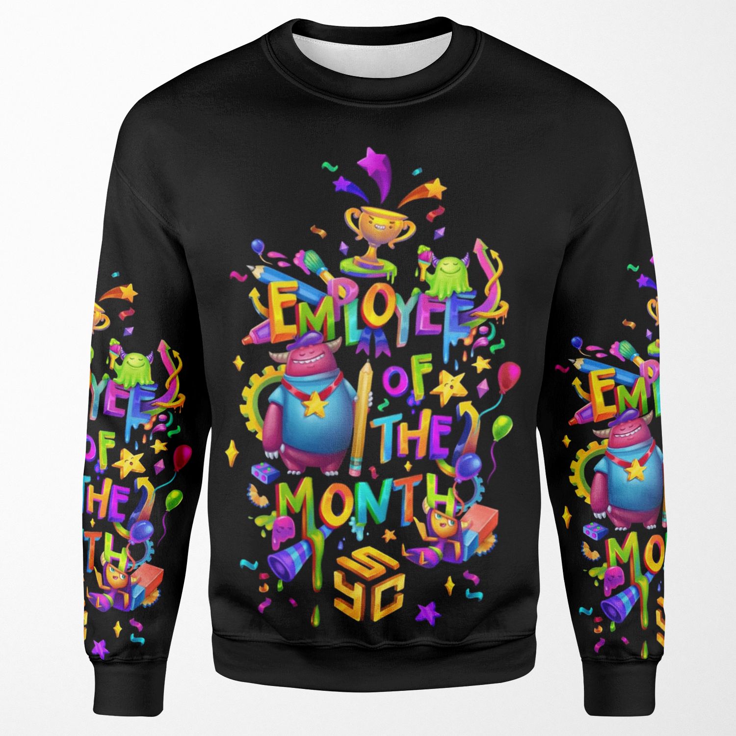Employee Of The Month All-over-print Unisex Sweatshirt
