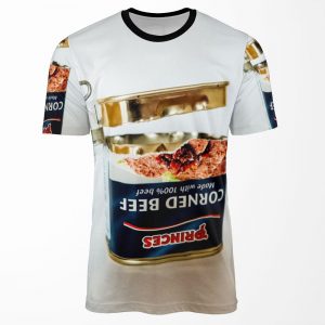 Empty Tin Of Corned Beef All-over-print T-shirt