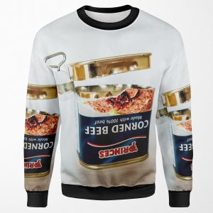 Empty Tin Of Corned Beef All-over-print Unisex Sweatshirt