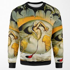 Enfante Geopolitique Observante Painting Print All-over-print Unisex Sweatshirt