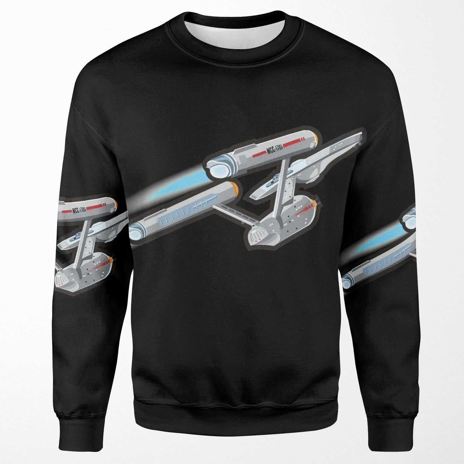 Enterprise Classic All-over-print Unisex Sweatshirt
