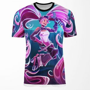 Entrapta All-over-print T-shirt