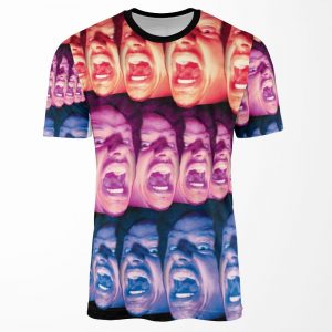 Eric Andre Screaming All-over-print T-shirt