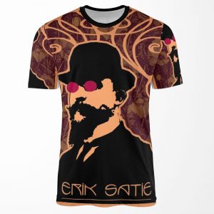 Erik Satie S Purple Dream All-over-print T-shirt