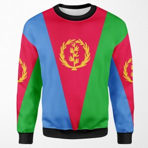 Eritrea Flag Banner All-over-print Unisex Sweatshirt