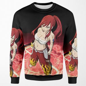 Erza Scarlet All-over-print Unisex Sweatshirt