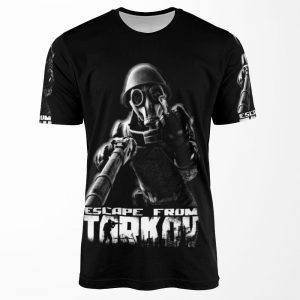 Escape From Tarkov This Is For You Black All-over-print T-shirt