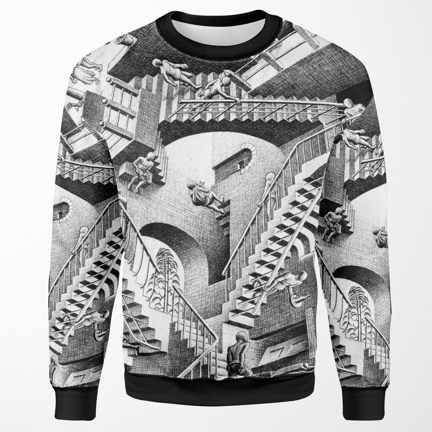 Escher Staircases All-over-print Unisex Sweatshirt