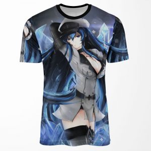 Esdeath The Empire S General All-over-print T-shirt