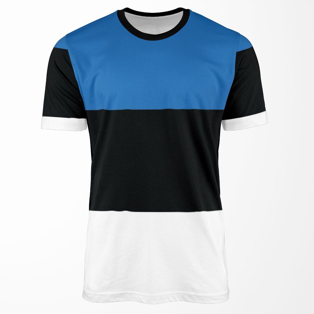 Estonia Flag All-over-print T-shirt
