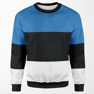 Estonia Flag All-over-print Unisex Sweatshirt