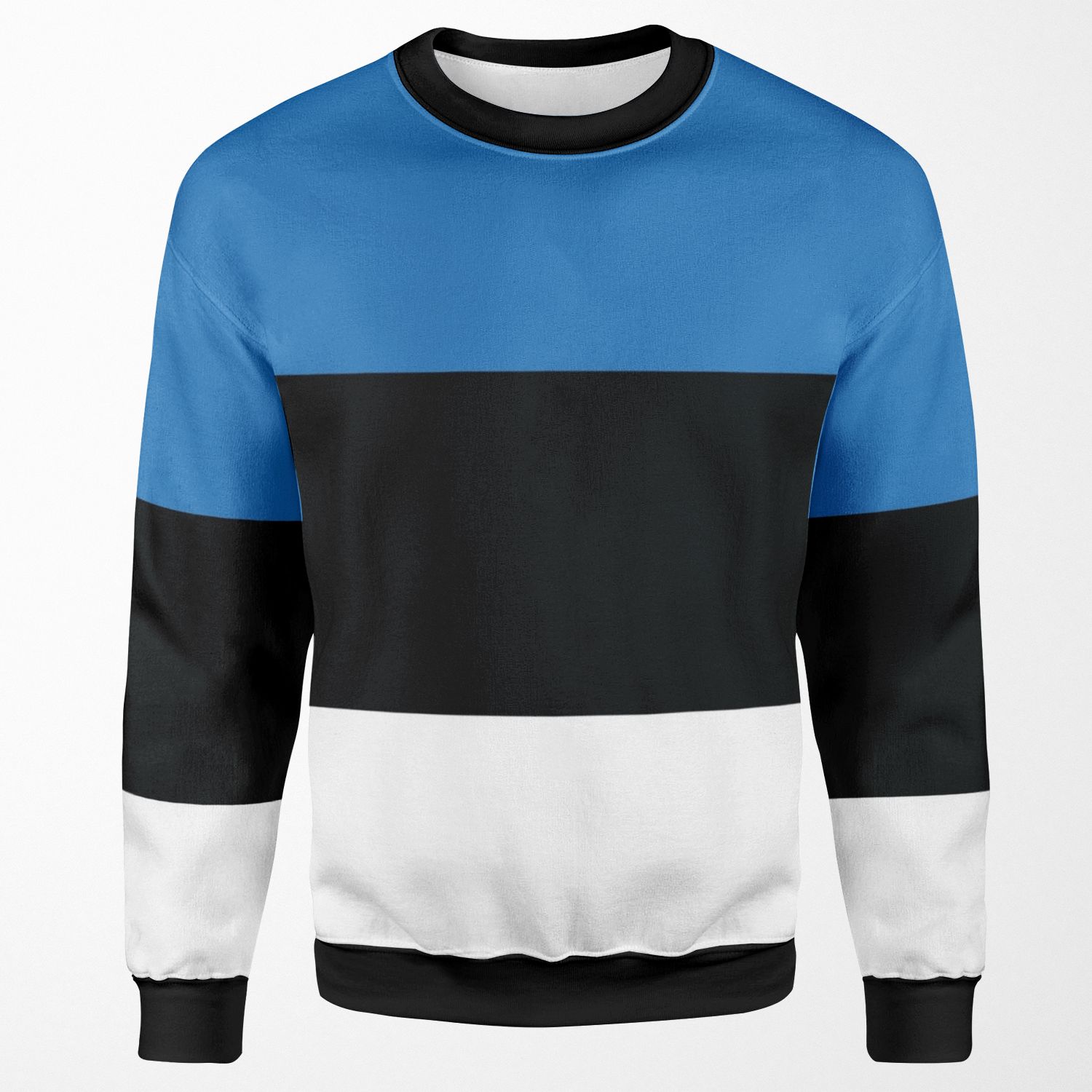 Estonia Flag All-over-print Unisex Sweatshirt